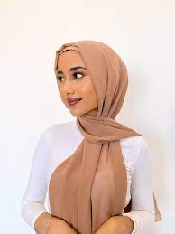 The perfect nude chiffon hijab | modestnow