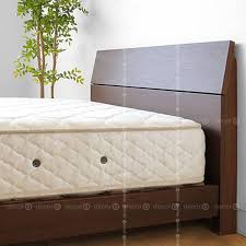 Hilden Solid Wood Walnut Bed Wood Bed