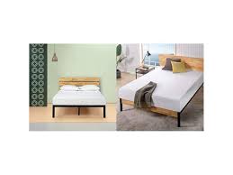 Zinus Paul Metal And Wood Platform Bed