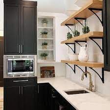 Wall Mounted Pantry Microwave Design Ideas