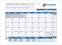 45 workout schedule templates pdf docs