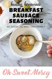 bulk breakfast sausage seasoning