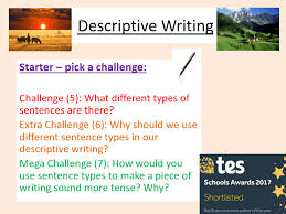 Writing a descriptive essay person SlidePlayer