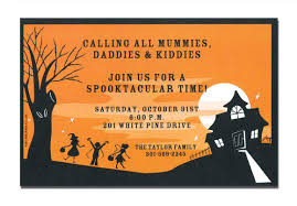 Free Printable Halloween Invitation Cards Fun For Christmas