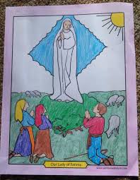 Search through 623,989 free printable colorings at getcolorings. Fatima Prayers 1917 Miracle Of Fatima Coloring Page
