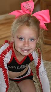 age appropriate cheer makeup cheer