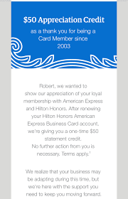 Amex has launched new offers on three of its hilton credit cards through august 25, 2021. Amex 50 Appreciation Credit Stretching Each Dollar