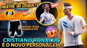 Quem é o embaixador do free fire. Cristiano Ronaldo E O Novo Personagem Do Free Fire Novos Itens Angelicais Nova Recarga E Mais Youtube