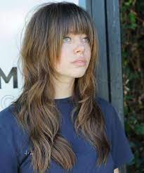 Outstanding Full Fringe Long Hairstyles for Women to Get A Fresh Look |  Trendy Hairstyles | Long hair styles, Hair styles, Womens hairstyles