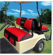 Golf Cart Front Rear Seat Covers With
