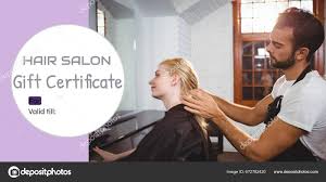 composite hair salon gift certificate
