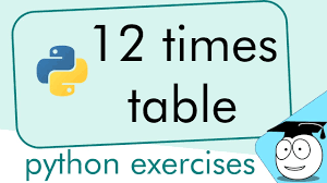 times table in python simple tutorial