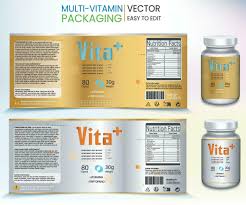 multivitamin label vitamin pack