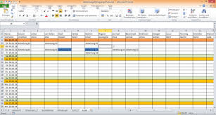 6 wunderbar einsatzplanung excel vorlage kostenlos diese. Personaleinsatzplanung Mit Excel Erstellen Ausbildung Und Studium Beruf Und Buro Microsoft