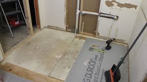 easily install cement board to prep for