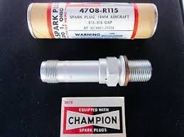 Details About Champion Aircraft Spark Plug Continental Lycoming Part 4708 R115 New