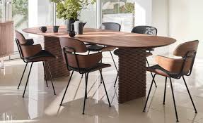 semi dining table danish design co