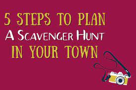 5 steps to plan a scavenger hunt in
