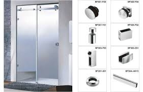 durable frameless shower door hardware