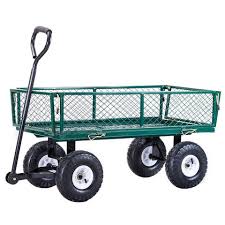 Hand Trolley Mesh Garden Cart