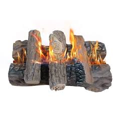 Gas Fireplace Logs Large Ceramic Logs