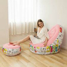 inflatable bean bag home comfy with