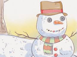 The most adorable snowman directed drawing activity. How To Make A Snowman 14 Steps With Pictures Wikihow