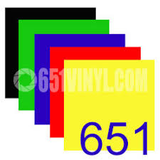 Oracal 651 All Colors Pack 12 X 12 Sheets