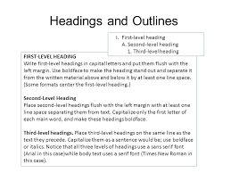 Examples of second level headinh. Guidelines For Noise Free Writing Ppt Video Online Download