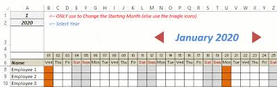 Download yearly calendar 2021, weekly calendar 2021 and monthly calendar 2021 for free. Free Excel Leave Tracker Template Updated For 2021