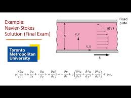 Navier Stokes Equation Exam Query