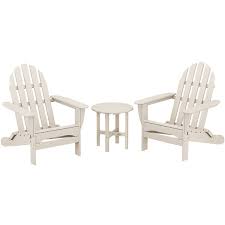 Polywood Classic Sand Patio Set With