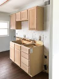Unfinished Kitchen Cabinets