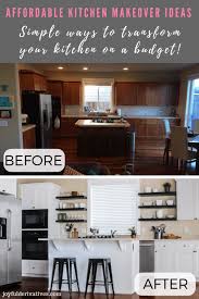 A few months ago i shared the plans of my friend's kitchen makeover on a budget. Diy Kitchen Makeover Ideas That Will Transform Your Kitchen On A Budget Joyful Derivatives