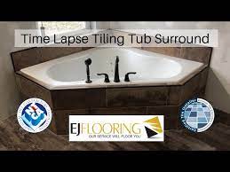 How To Tile Jacuzzi Tub Surround Time