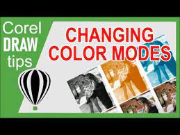 Changing Color Modes In Coreldraw