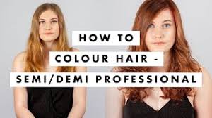 semi permanent hair color benefits and