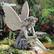 Chinatera Sunflower Fairy Statue Resin
