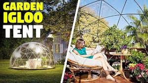 igloo style outdoor living e for