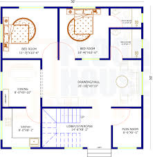 30ft By 30ft House Plan With Two Bhk