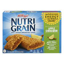 nutri grain breakfast bars