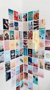 diy wall collage picture wall bedroom
