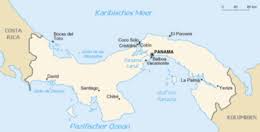 Wereldkaart, kaart van de wereld. Panamakanaal Wikipedia