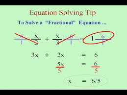 Solving Fractional Equations