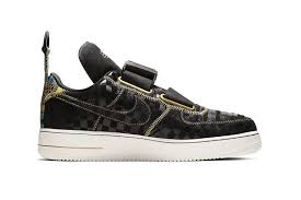 The base of the shoe is black while red, green, blue, and yellow are. Nike Air Force 1 Utility Bhm Release Hypebeast