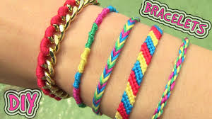 How to make a friendship bracelet. Diy Friendship Bracelets 5 Easy Diy Bracelet Projects Youtube