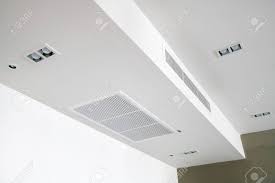 But just how do they work? Ceiling Mounted Cassette Type Air Conditioner Stock Photo Picture And Royalty Free Image Image 134273040