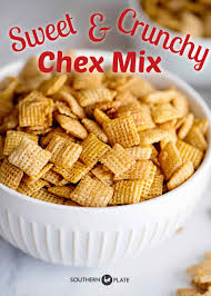 sweet chex mix recipe southern plate