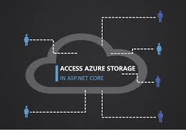 access azure storage in an asp net core