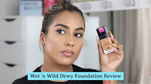 wet n wild dewy foundation review you